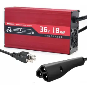Td-900r3618r Tsondeku 18 Amp 36v Golf Cart Battery Charger For 36 Volt Ezgo Rxv With 3 Pin Triangul