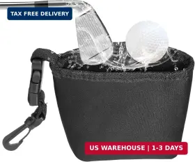 751176 Tucnoeu 1 Tnmrsigu Golf Club And Ball Cleaning Bag - Portable Golfs Washer For Ba