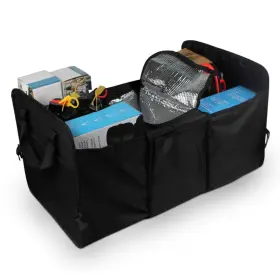 Uhanbut-unb-123 Uhanbut Car Trunk Organizer Oxford Fabric Waterproof And Anti-slip Black