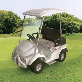 X0034jscof Upper Midland Products Golf Cart Seat Blanket Cover Floral Polyester Fade-resis