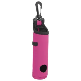 Uxcell 639664976880 Golf Ball Carry Bag Tee Holder Neoprene Bags With Hook Pink