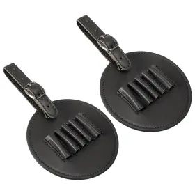 Uxcell 732324878620 2pcs Golf Tee Holder Tees Carry Pouch Bag For Women Men Belt Storage Black