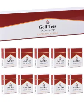 Vaguygy 607601921446 Premium Bamboo Golf Tees 120 Count 83mm 3.25 Inch Wooden Gifts F