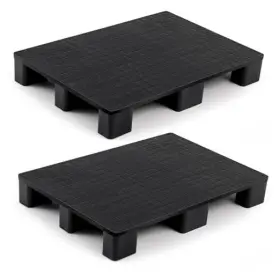 Sig-vercraft-2452 Vercraft 2 Pcs Plastic Pallet For Basement Storage Easy To Stack Lightweight Floor