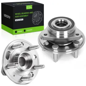 513288 Veridriv Front/rear Wheel Bearing And Hub Assembly 2pcs Replacement For 2010-20