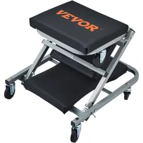 Xct21300366252h4yv0 Vevor 2 In 1 Z Creeper Seat Rolling Chair Auto Mechanics Shop Garage Work Stool