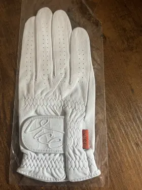 Vice Pure 752082253248 Women S Vicepure Golf Glove White Size Ml Right Hand Lambskin New