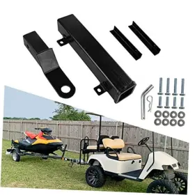 Vg007 Vigal Golf Cart Trailer Hitch With 2 Inch Receiver