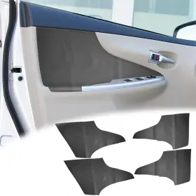 Yibin80143 Vkgug 4pcs Door Panel Cover Compatible With Toyota Corolla 2009-2013 Vinyl