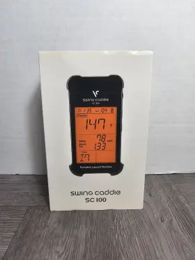 Gagpssclmsc1b Voice Caddie Prgr Golf Launch Monitor Measures Distance Smash Factor Swing And Ball Speed