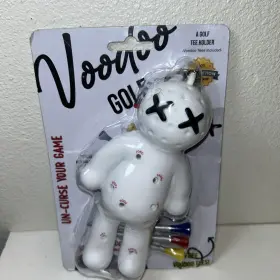Voodoo 697794801793 Golf Ball Tee Holder Novelty - Inch Uncurse Your Game New