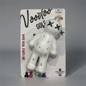 Vtdgh.5-13-14-34 Voodoo Golf Tee Holder White Accessory - Clips To Bag