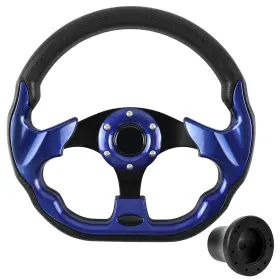 B0dt152j15 Voonke Golf Cart Accessories Steering Wheel D-bottom And Adapter For Yamaha