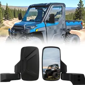 Vku-mir-01-us Voutrak Ranger Side Mirrors Door Mounted Rearview Compatible With Ra
