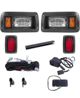 Lkdsdled82 Vpahub Club Car Ds Golf Cart Led Headlight And Tail Light Kit Deluxe Street Package