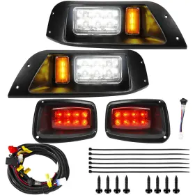 B0dg4n8744 Vyyokmu Led Headlight And Tail Light Kit For Ezgo Txt 1996-2013 Gas