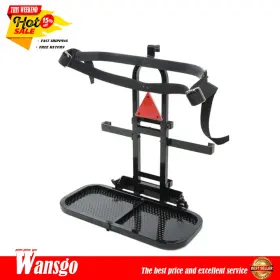 Wg4065824 Wansgo Universal Upgraded Golf Cart Rear Seat Bag Rack For Ezgo Club Car Yamaha