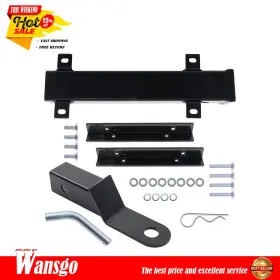 Wg5294254 Wansgo Golf Cart 2 Inch Receiver Hitch Rear Trailer For Club Car Ezgo Yamaha Universal