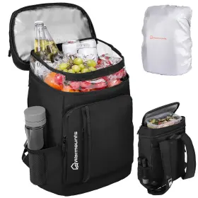 Warmounts 016392774566 Insulated Waterproof Cooler Backpack 36 Cans Soft Sided Ice Chest ... Fast Ship