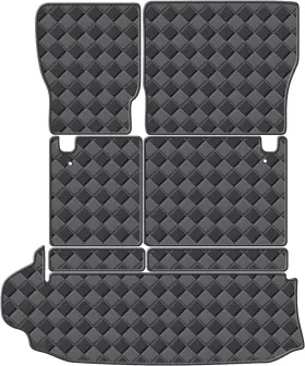 Hld-491 Wdyoys Cargo Mat For 2020-2025 Toyota Highlander 8 Seats Trunk And 2nd 3rd Row Rear B