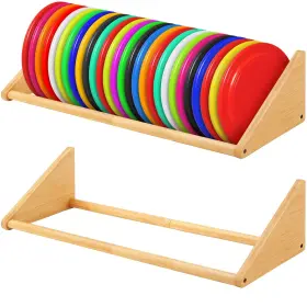 Chi-weysat-3635 Weysat 2 Pack Disc Golf Storage Rack Wall Mount Accessories Organiz
