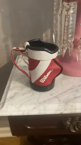 M3993 Wilson Leather Golf Bag Cup Holder