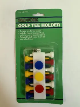 W330p Wilson Vintage Pro-fore Collection Golf Tee Carrier Collectable