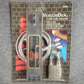 W405 Wilson Vintage Nip 1995 Watch Dog Golf Club Security Lock W405 Wilson Vintage Nip 1995 Watch Dog Golf Club Security Lock