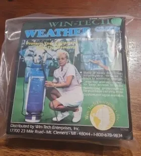23-mile Win Tech Golf Win-tech Weather Caddy Plastic Rain Bag Cover Protection New