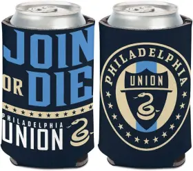 66934003 Wincraft Philadelphia Union Can Cooler Slogan Design