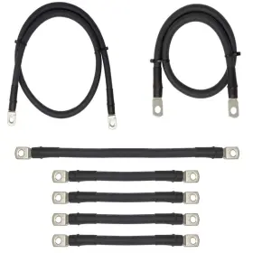 Windynation B07y3yrmf9 Aftermarket 2 Gauge Golf Cart Battery Cables Fits Ezgo Txt 36v 36