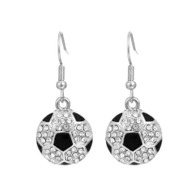 Winssigma 761594772673 Football Earrings Basketball Soccer Volleyball Baseball Sports Jewelry For W