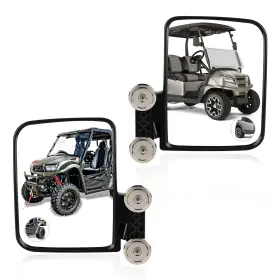 Mwphe-be055 Wmphe Universal Magnetic Tractor Mirrors Golf Cart Mirror Side View No-drilling Com