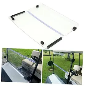 1986-1994.5 Wofeili Llc Mo-1466 Windshield Compatible With Ezgo Marathon Gas Or Electric Carts