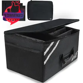 22142 Wolt Car Trunk Organizer With Lid Collapsible Multi Compartment Suv 22142 Wolt Car Trunk Organizer With Lid Collapsible Multi Compartment Suv