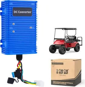 World 9.99 Mall 688209763584 Universal Golf Cart Voltage Reducer Dc Converter 36v Or 48v To 12v 30 A 360w For
