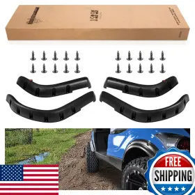 B073tsg2zn World 9.99 Mall Golf Cart Accessories 4-pcs Fender-flares Front Rear For Ezgo