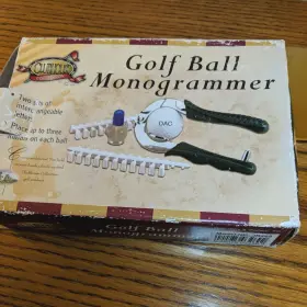 Jr269 World Of Golf - Golfball Monogrammer-personalize Your Balls Mpn #