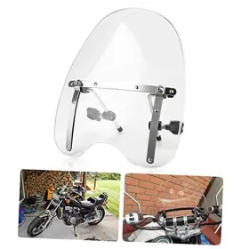 Ws0006cl Ws0006 18 Inch X 16 Windshield Windscreen For 7/8 And 1 Handlebars Clear