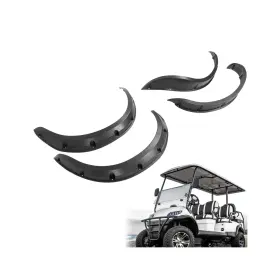 Go-5096 Wutist Golf Cart 4pcs Fender Flare Compatible With Icon Advanced Ev And Evolution Fo