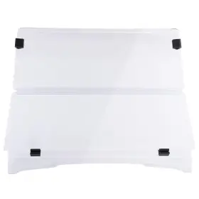X-gcw-04-001-txl-c Xcceries Acrylic Folding Windshield Golf Cart Part Clear Fold Down Fit 1995-2013 Ezgo Txt