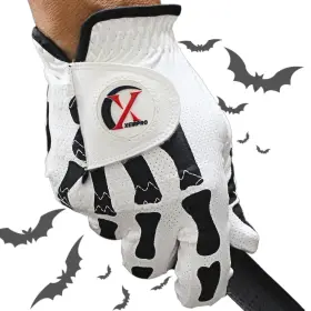 Xeirpro 670972197918 Skeleton Golf Gloves For Men 2 Pack 100% Aaa Synthetic Tacky Leather - S