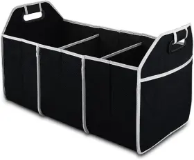 Snx02-bl Xinliya Car Trunk Organizer Portable Foldable Waterproof Auto Storage Bag With Black