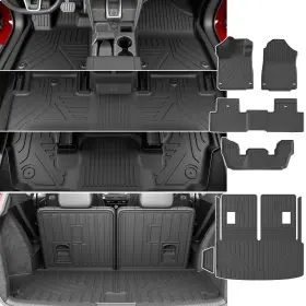 Am20241127001 Xipoqix Floor Mat Compatible With 2022-2025 Acura Mdx Cargo Backrest Trunk Liner