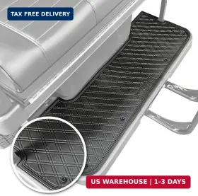 Xtreme Golf Cart Mats 810104281300 Rear Step Rubber Floor Mat Compatible With Evolution D5 2 Classic Pro/plus F