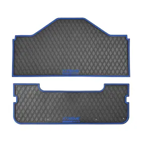 Evol-d5 Xtreme Golf Cart Mats Evol-d5- Evolution D5 Floor Mat Set- Rubber Double Diamond Design - Fits
