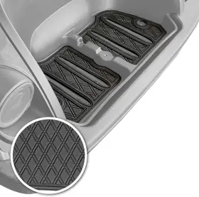 Yam-dr2-blk Xtreme Mats Bag Well Mat Rubber Liner Insert Yamaha Drive2 All Black