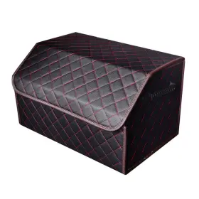 Yafeco 202001071520 22 Inch Multipurpose Collapsible Car Trunk Storage Organizer With Lid - Porta