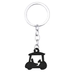 Keyccgolfcart206208us Yallnasl Golf Cart Keychain Silver Gold Bag Accessories Charms For Women