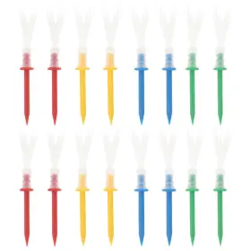 L15051836rbs Yardwe 16pcs Reusable Golf Tees 3.94 Inch Plastic For Medium As Shown